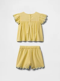 Baby & Toddler Embroidered Outfit Set