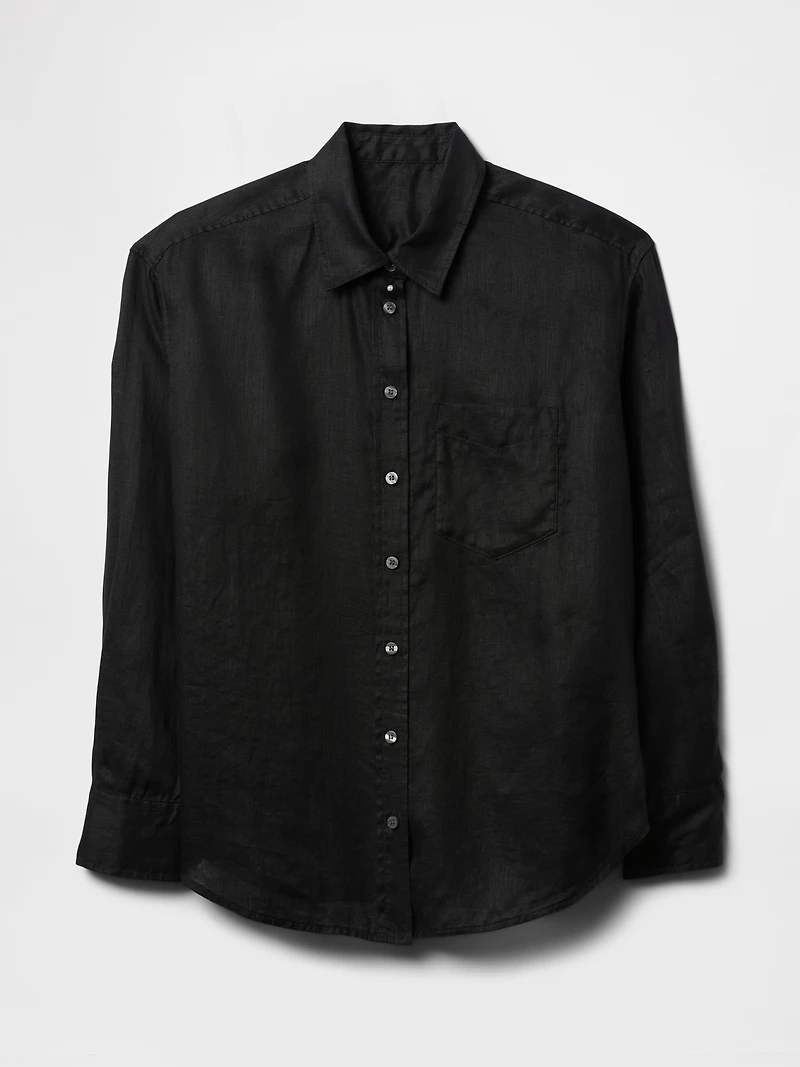 100% Linen Oversized Shirt