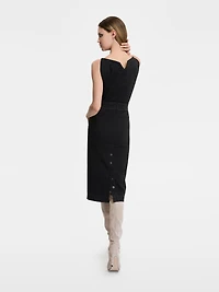 GapStudio Seamed Denim Dress