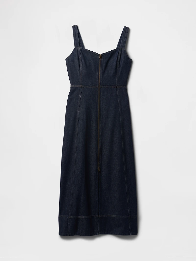 UltraSoft Denim Maxi Dress