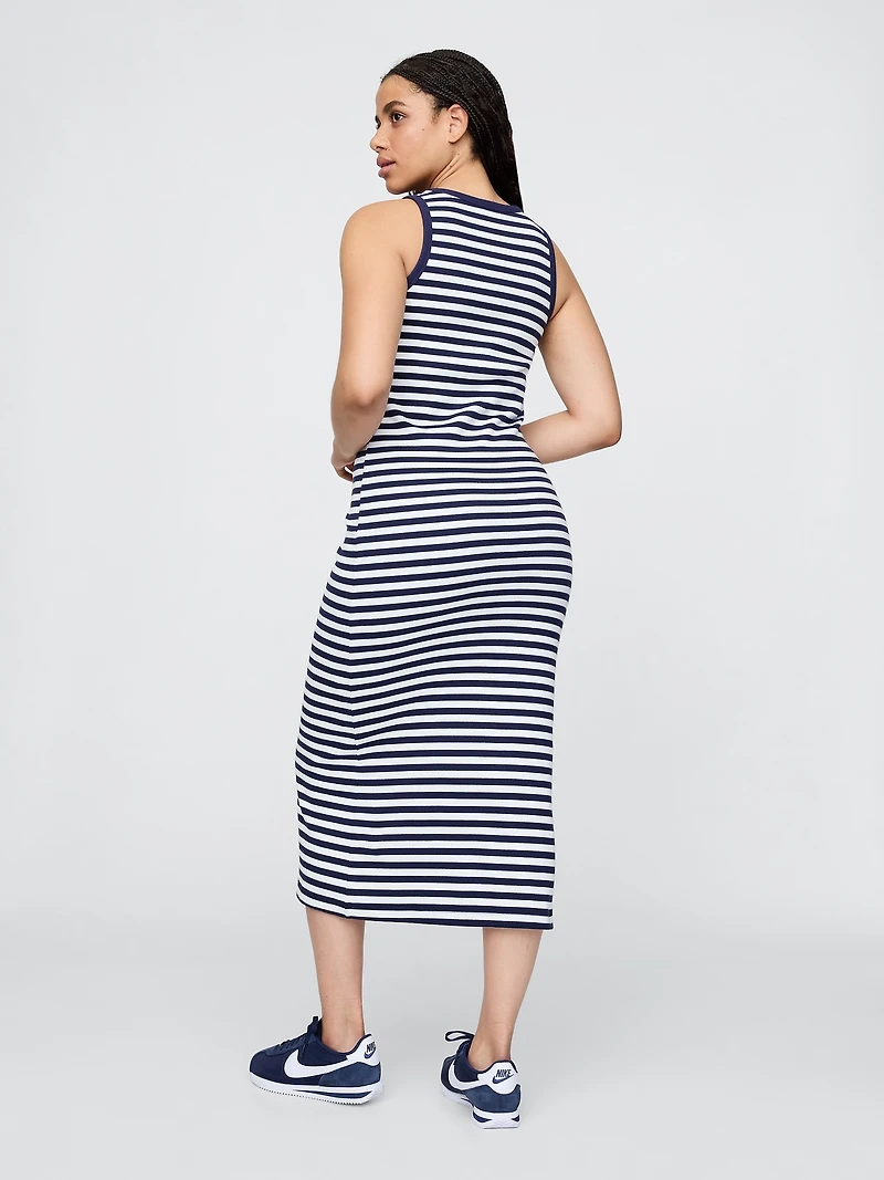 Rib Midi Tank Dress