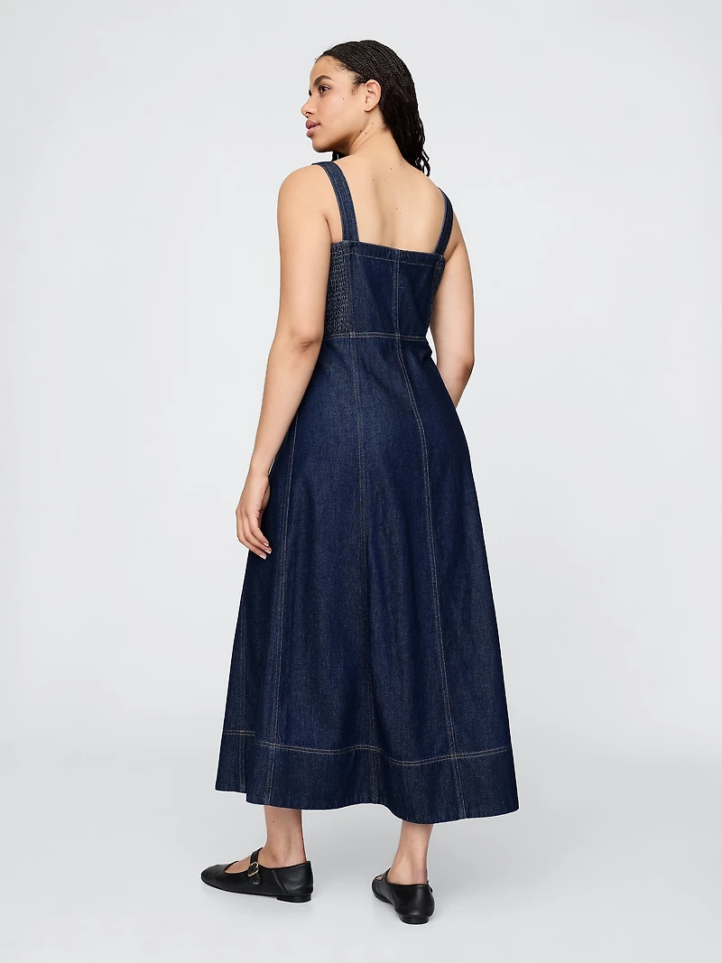 UltraSoft Denim Maxi Dress