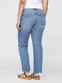 Low Rise '90s Slim Straight Jeans