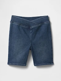 Kids Denim Bike Shorts