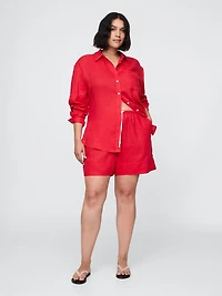 100% Linen Easy Shorts