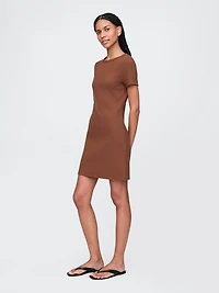 Rib Mini T-Shirt Dress