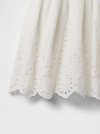 Smocked Mini Skirt