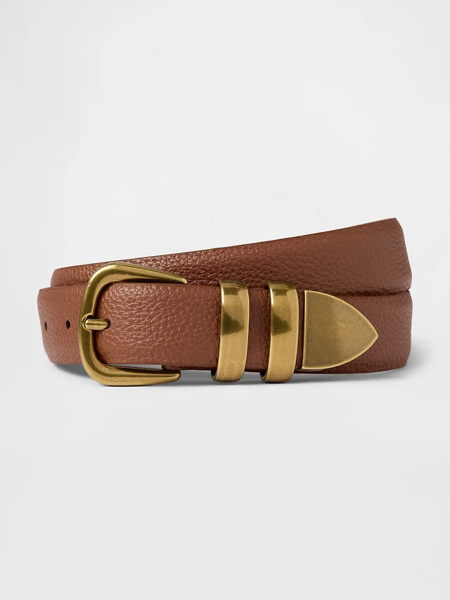 FP Collection Siggy Leather Belt at MarketFair Shoppes in  display picture 1
