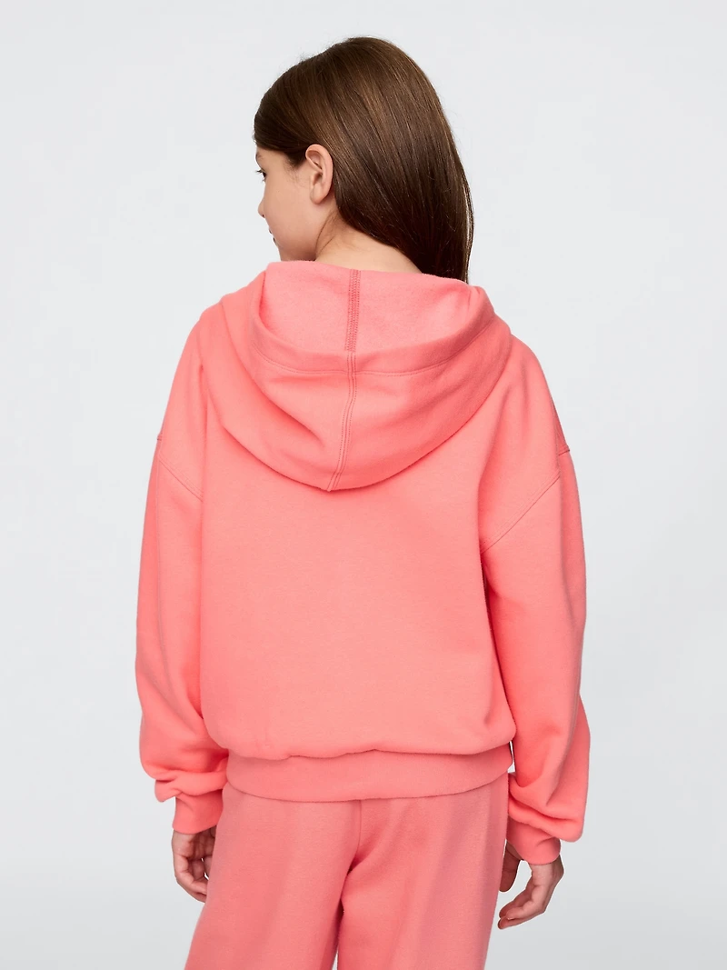 Kids VintageSoft Logo Zip Hoodie