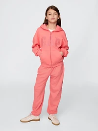 Kids VintageSoft Logo Zip Hoodie