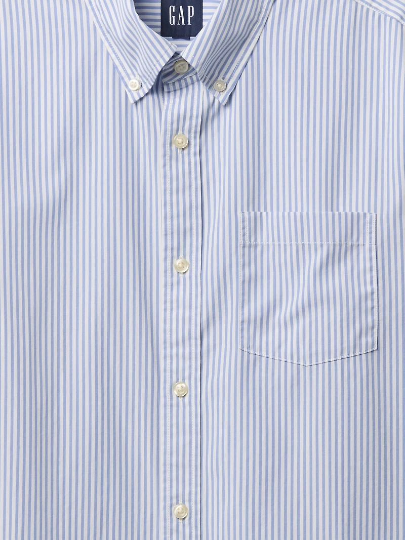 Organic Cotton Poplin Classic Shirt