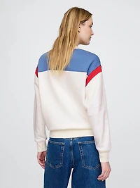 VintageSoft Gap Logo Tunic Sweatshirt