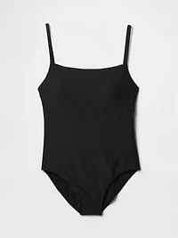 Square-Neck One-Piece Swimsuit