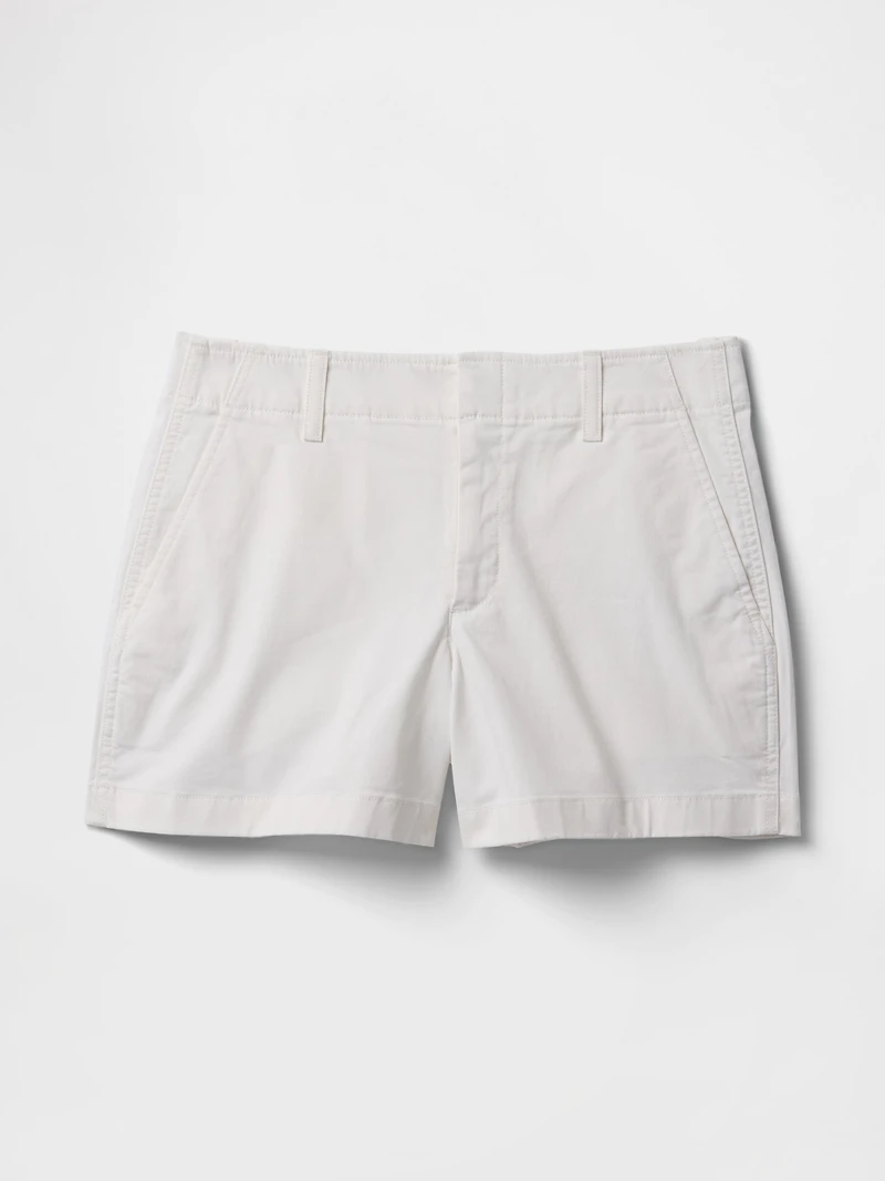 4" Downtown Khaki Shorts