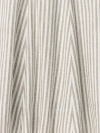 Linen-Blend Mini Dress