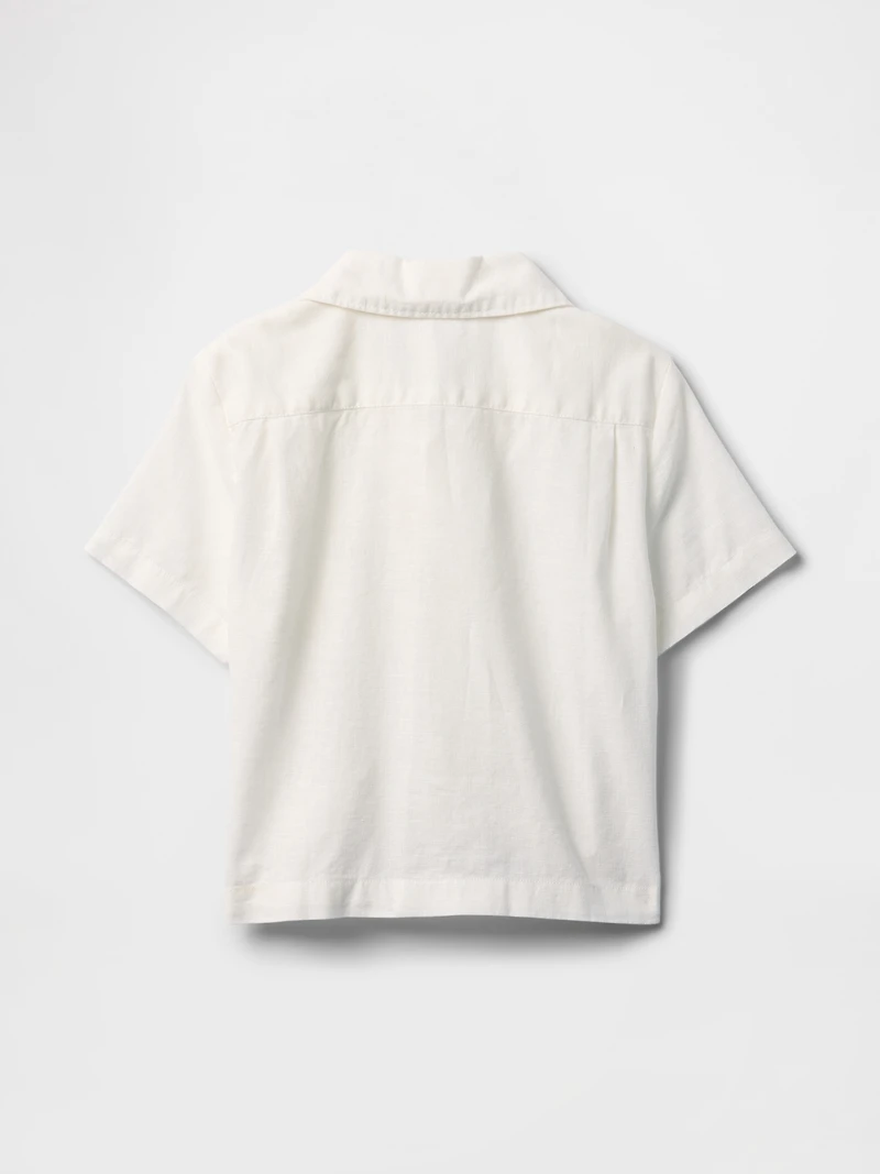Baby & Toddler Linen-Cotton Cabana Shirt