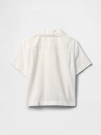 Baby & Toddler Linen-Cotton Cabana Shirt