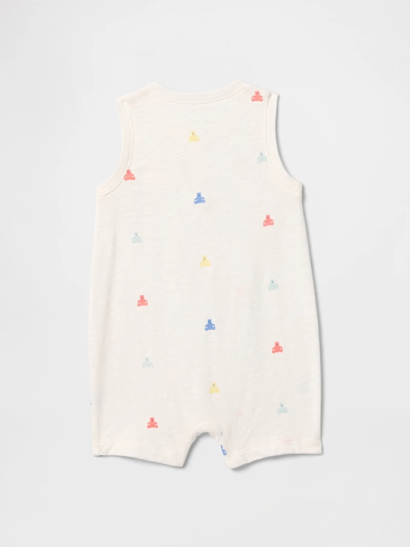 Baby Organic Cotton Shorty One-Piece