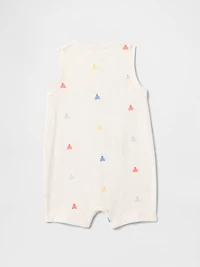 Baby Organic Cotton Shorty One-Piece