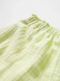 Kids Crinkle Gauze Easy Shorts