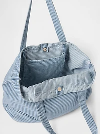 Gap Denim Logo Tote Bag
