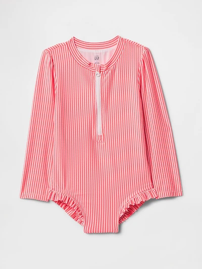 Baby & Toddler Rash Guard Swim One-Piece