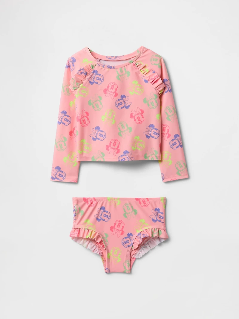 Gap × Disney Baby & Toddler Rash Guard Swim Two-Piece