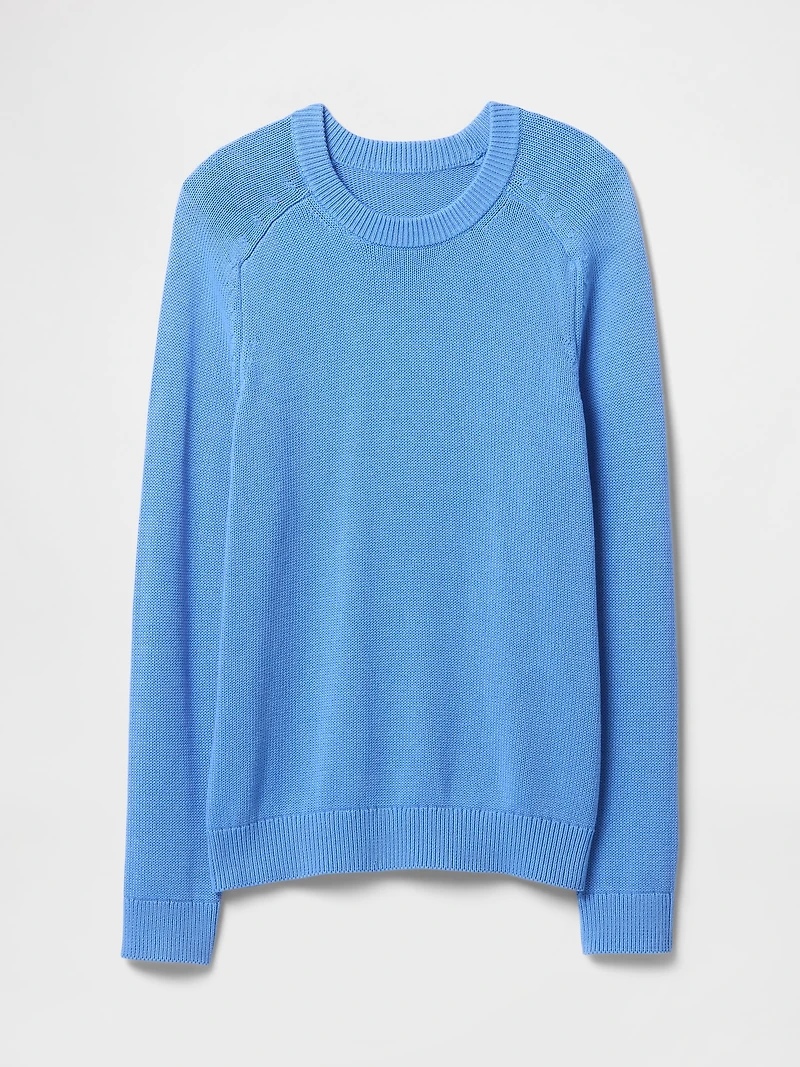 Raglan Crewneck Sweater