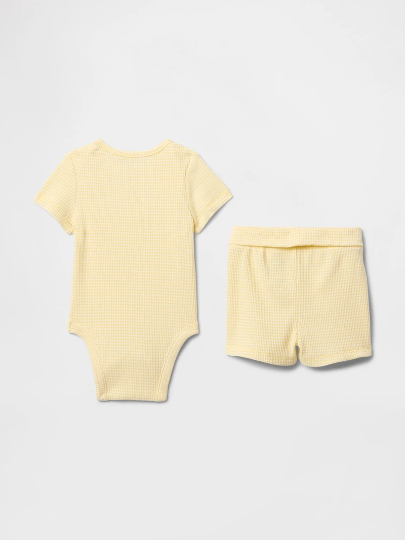 Baby Grow-With-Me TinyRib Outfit Set