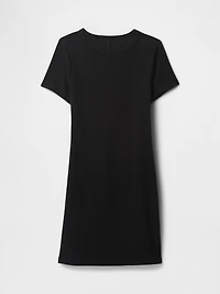 Rib Mini T-Shirt Dress