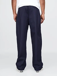 Twill Parachute Baggy Pants