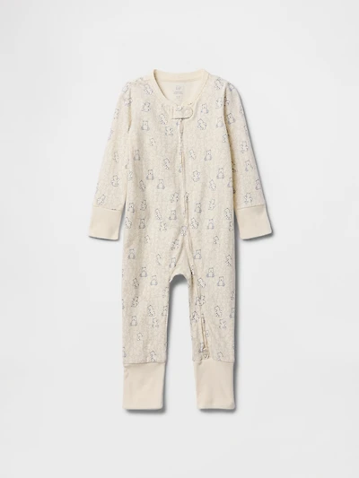 Baby Organic Cotton Convertible One-Piece