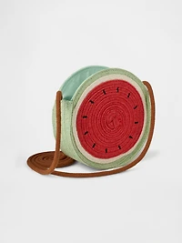 Kids Watermelon Straw Bag
