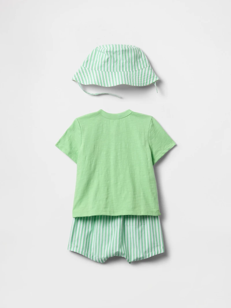 Baby Three-Piece Outfit Set