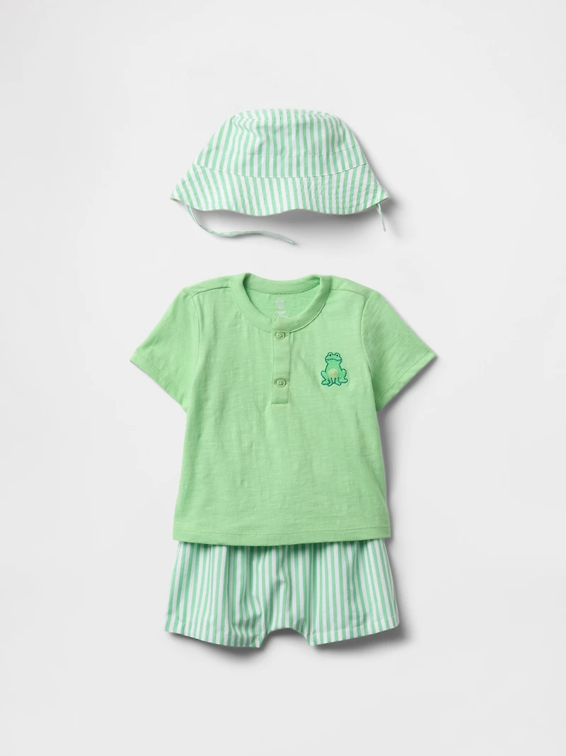 Baby Three-Piece Outfit Set