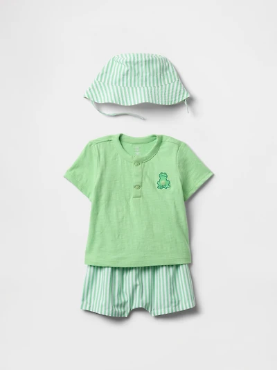 Baby Three-Piece Outfit Set