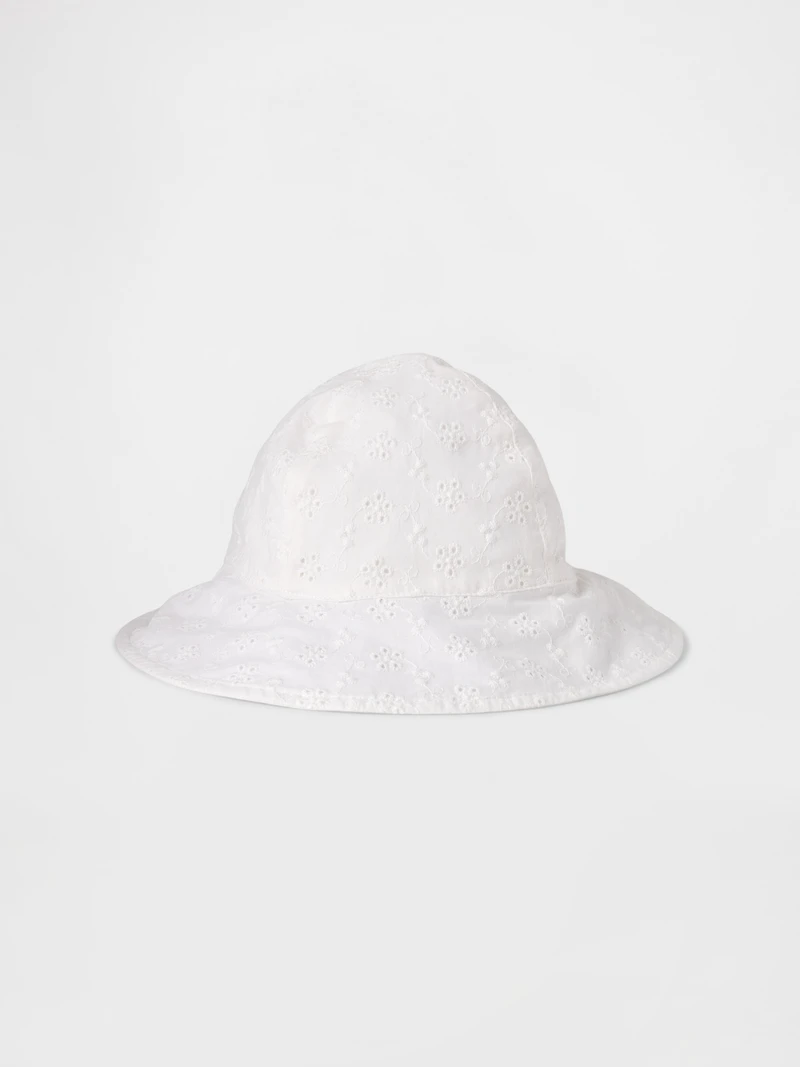 Baby Eyelet Sun Hat