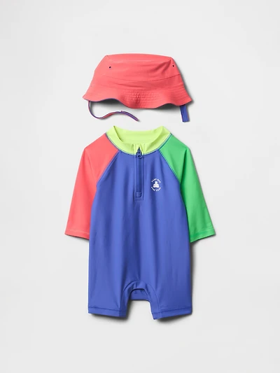 Baby Rash Guard Swim Set