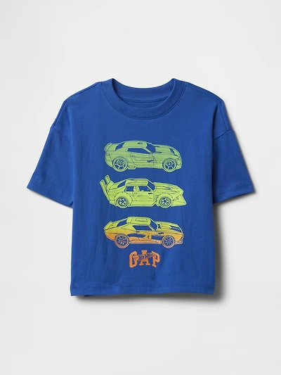 Baby & Toddler Oversized Hot Wheels Graphic T-Shirt