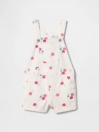 Baby & Toddler Denim Cherry Shortalls