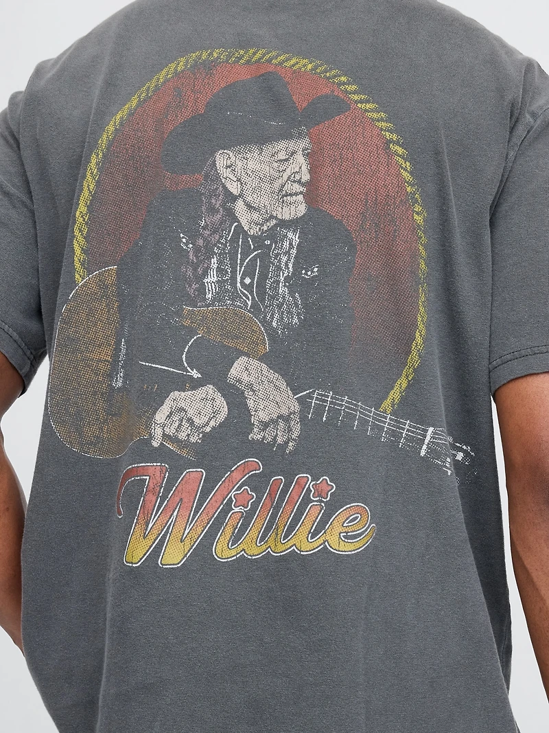 Willie Nelson Graphic T-Shirt