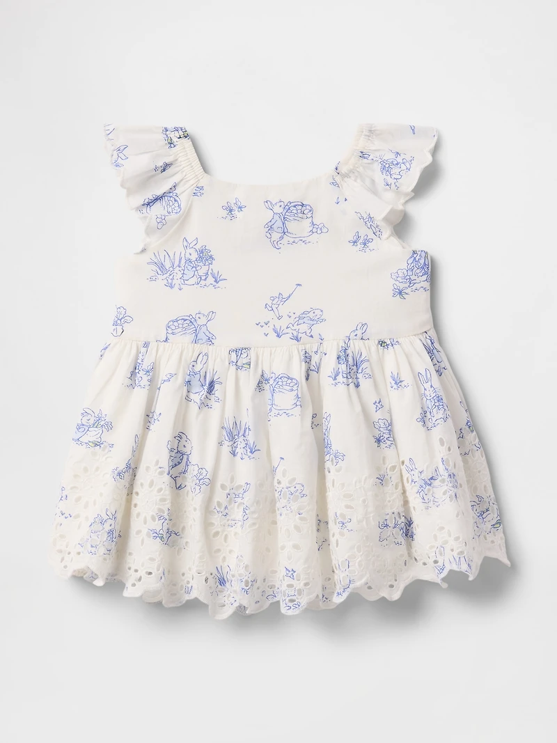 Baby Peter Rabbit™ Eyelet Dress