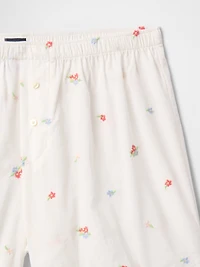 Embroidered PJ Boxer Shorts