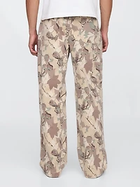 Twill Camo Utility Khakis