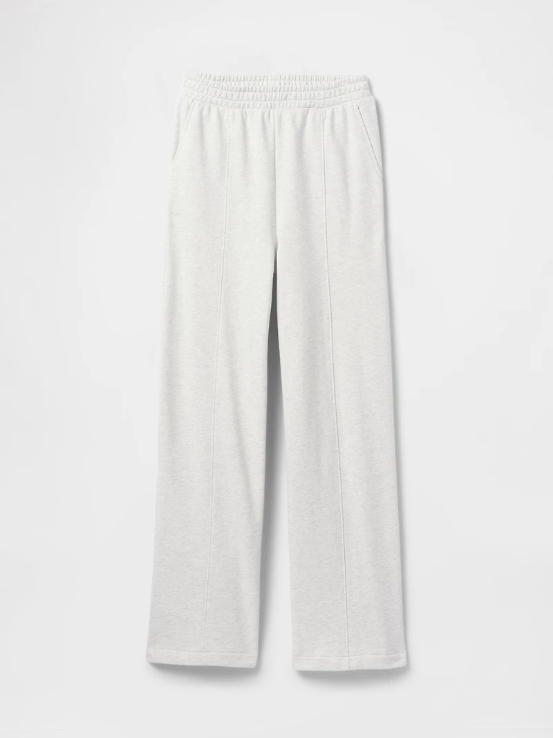 Heavyweight French Terry Seamed Straight Sweatpants