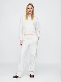 Heavyweight French Terry Seamed Straight Sweatpants