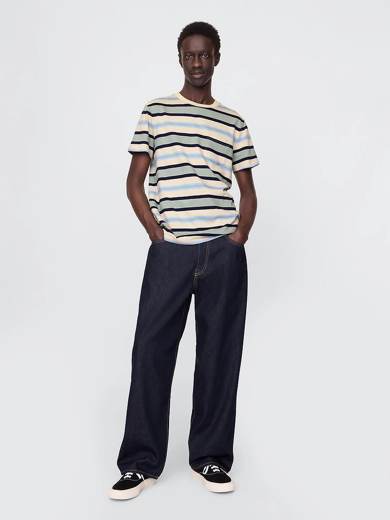 Adult Organic Cotton Pocket T-Shirt