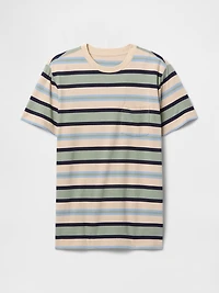 Adult Organic Cotton Pocket T-Shirt