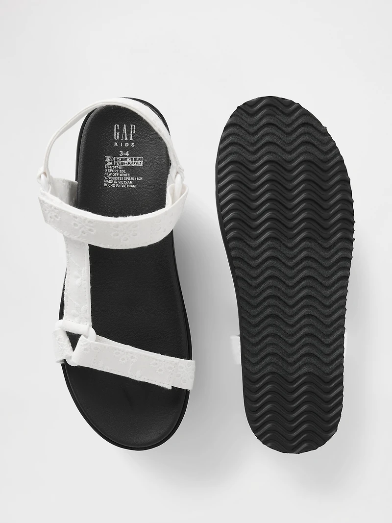 Kids Canvas Strap Sandals