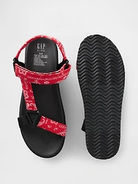Kids Canvas Strap Sandals